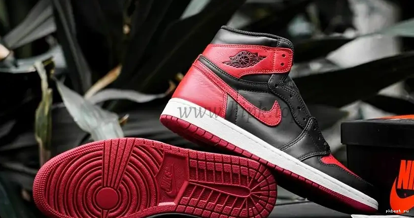 TO Jordan Banned MATERIALS PK READY RETAIL 1 SHIP GOD High 2016 Bred Retro 0508